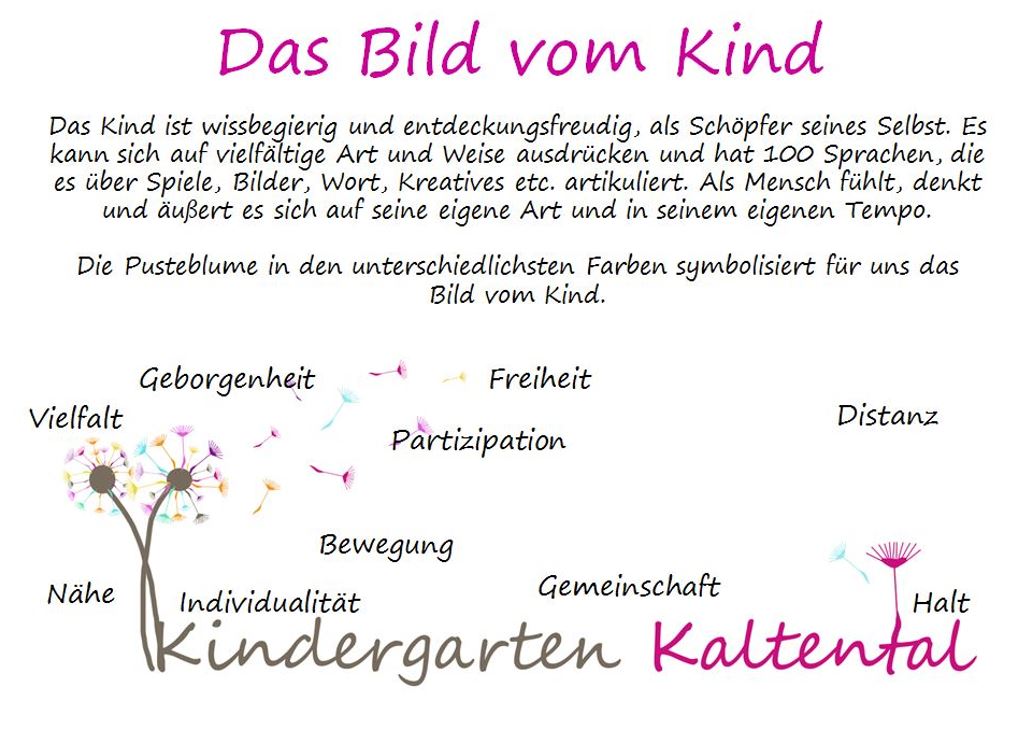 Anmeldung für das Kindergartenjahr 2024 / 2025 kindergarten Kaltental